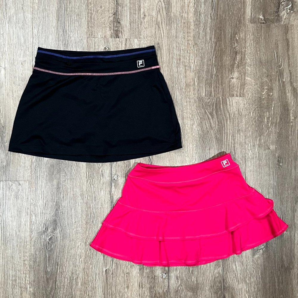 2  Fila Sport Athleisure Skirt/Skorts – Size Medium